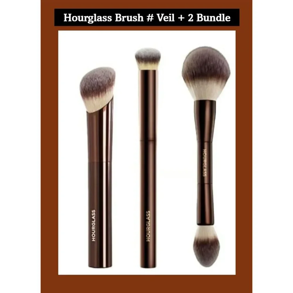 Hourglass Veil, Vanish Concealer, Amb Foundation Brush Set New